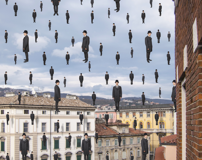 Montage inspiré du peintre Magritte  © Tommaso Lizzul/Adobe Stock