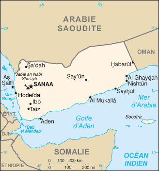Yemen carte