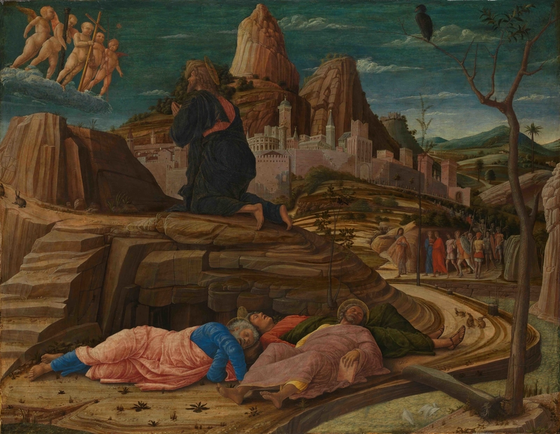 "L'agonie dans le jardin" d'Andrea Mantegna