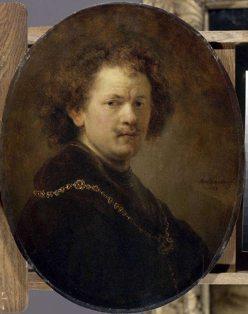 Rembrandt, « Autoportrait à la tête nue » © RMN-Grand Palais (musée du Louvre) - Hervé Lewandowski choisir 682 | ARTS | 51