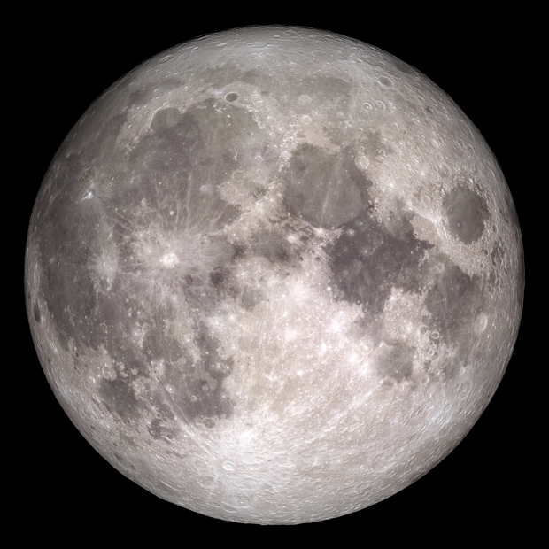 La lune, Noël 2015 © NASA/Goddard/Lunar Reconnaissance Orbiter