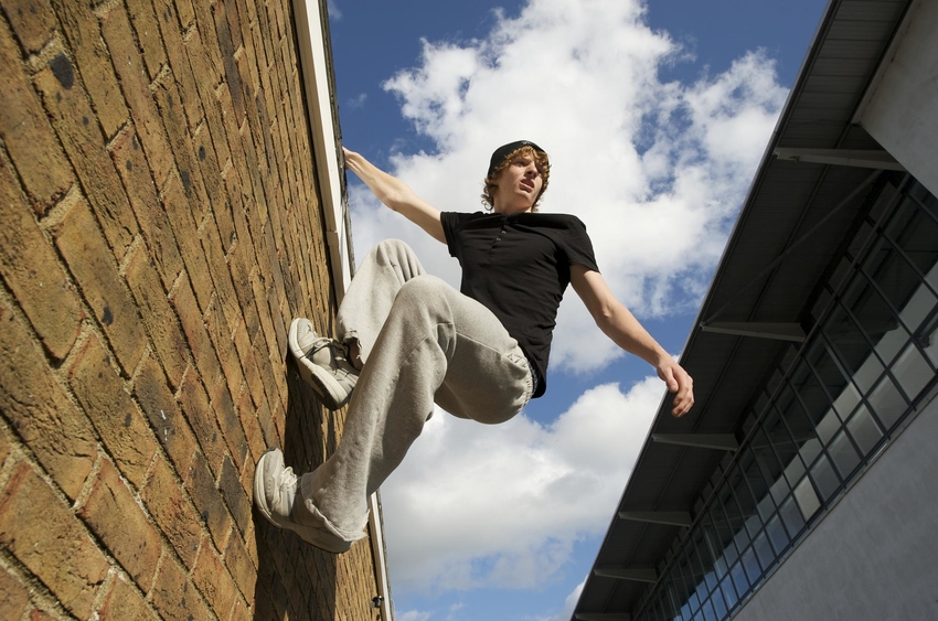 Parkour urbain © Flickr/THOR