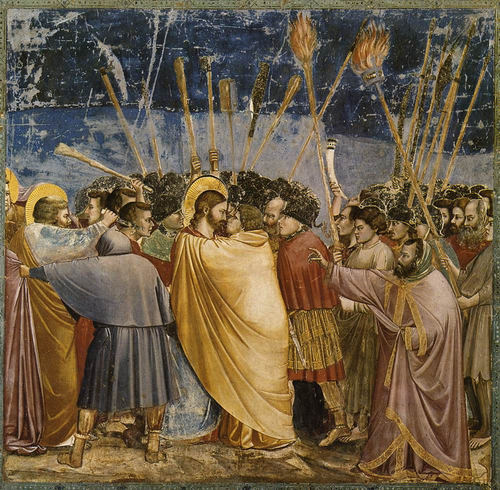 arrestationJesus baiserJudas Giotto