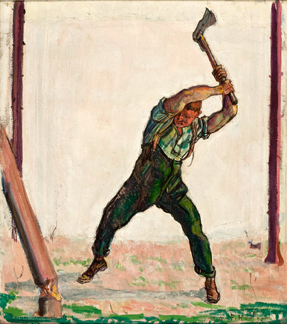 Hodler bucheron