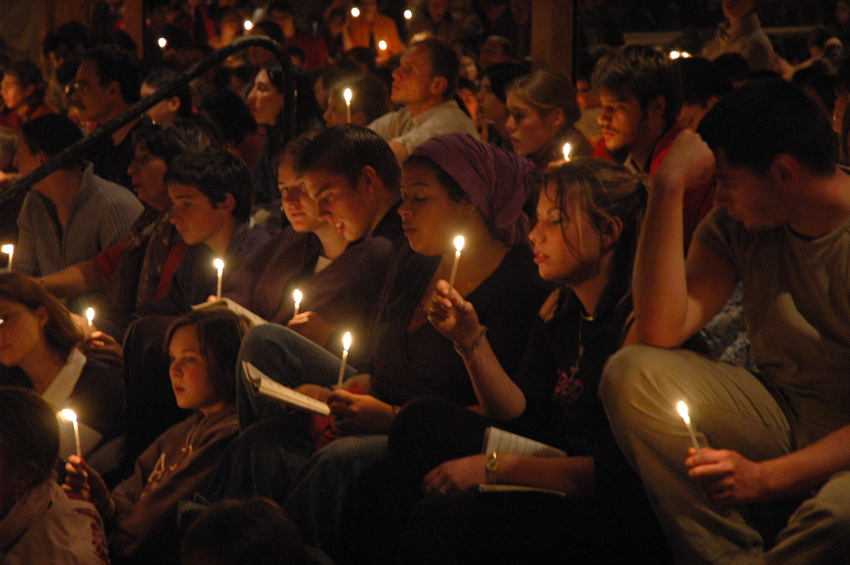 Célébration à Taizé © Sabine Leutenegger