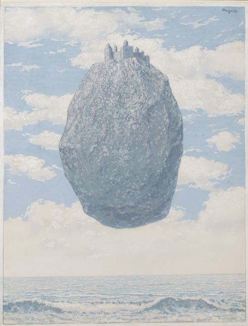 Magritte Le chateau des Pyrenees 1962