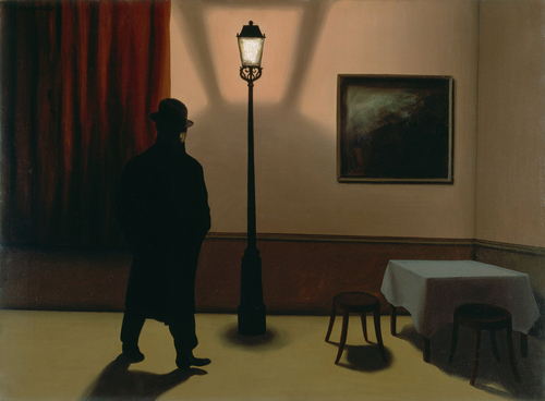 Magritte Le noctambule 1928