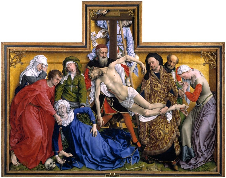 «La descente de Croix», de Rogier van der Weyden © Musée du Prado