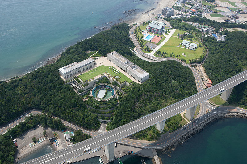 Le musée dans le parc de Naruto © Musée d’art Otsuka