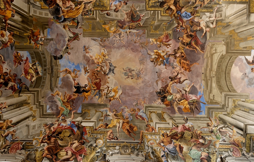 Triumph of St Ignatius of Loyola © Wikimedia Commons, Marie-Lan Nguyen