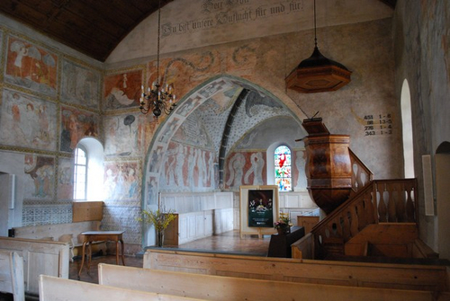 Eglise Erlenbach im Simmental Interieur wiki