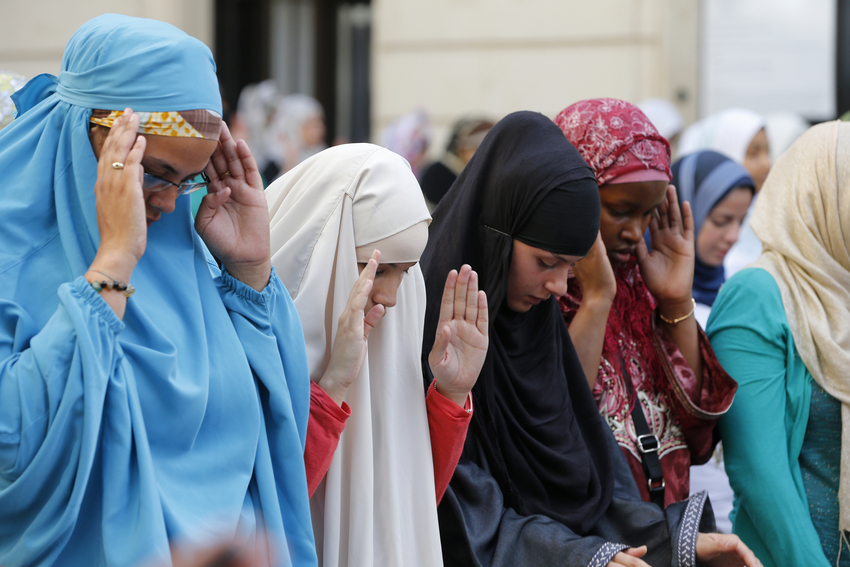 Grande Mosquée de Paris, célébration de la fête de l’Aïd El-Fitr © Fred de Noyelle / Godong