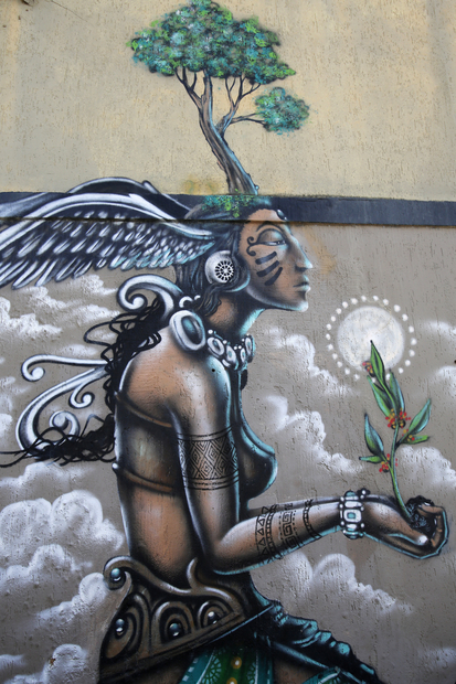 Art mural à Salvador de Bahia (Brésil) © Philippe Lissac/Godong