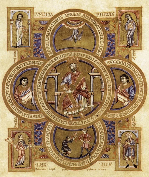 Evangéliaire de Henri II, Ratisbonne, avant 1024 © Biblioteca Apostolica Vaticana