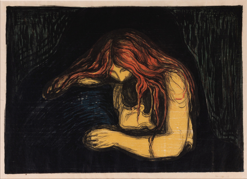 Munch Vampiro II 1895 1902