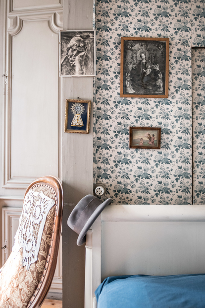 Chambre de la poétesse Marie Noël, dans sa maison à Auxerre (F), mars 2017 © Chloe Sharrock / CIRIC