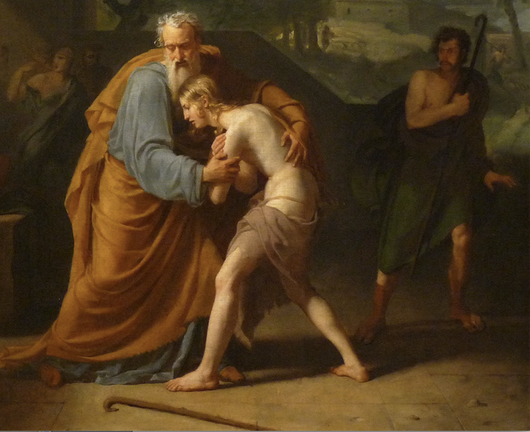 « Le retour du fils prodigue », Michel Martin Drolling (1789-1851), musée des Beaux-Arts de Strasbourg © Wikipedia