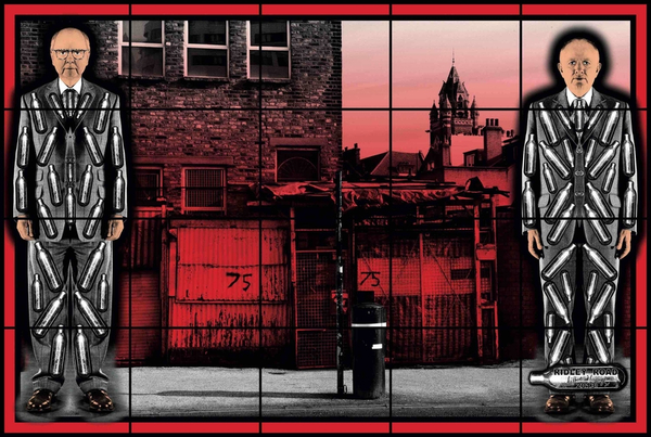 Gilbert & George Riddle Road, 2013, © 2020 Gilbert & George -courtesy Galerie Thaddaeus Ropac, London, Paris, Salzbourg 