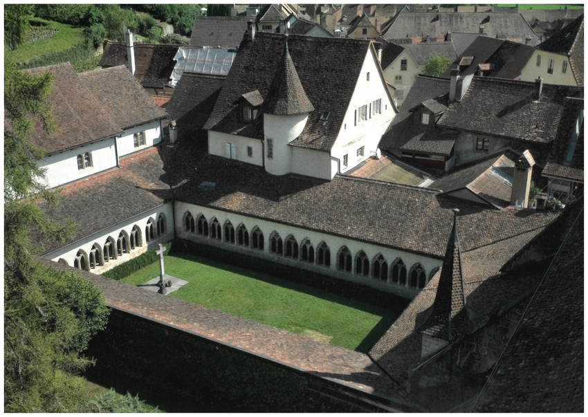 Collégiale et cloître de Saint-Ursanne @ comité du 1400e de St-Ursanne/Ldd