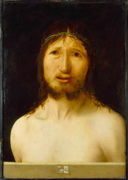 Le Christ couronné d’épines, Antonello da Messin