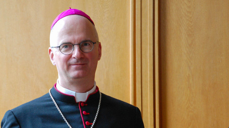 Mgr Charles Morerod, évêque du diocèse de Lausanne, Genève et Fribourg © Jacques Berset