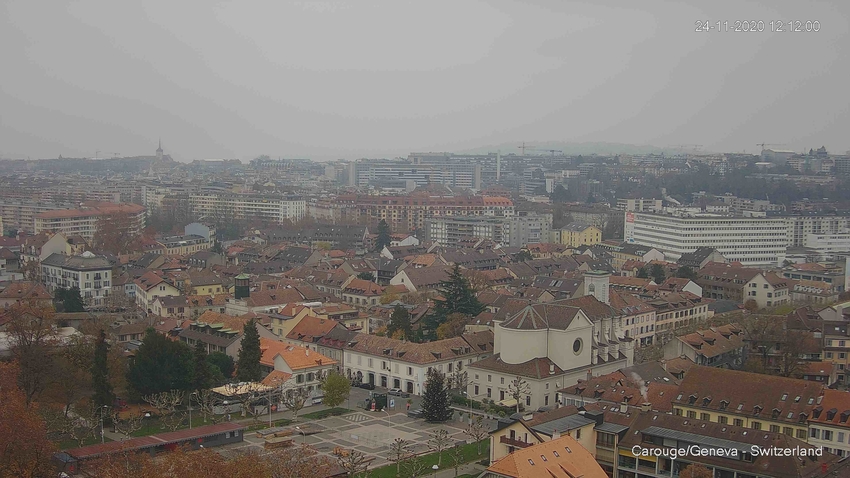 Webcam à Genève, Carouge, 24.11.2020, 12h15