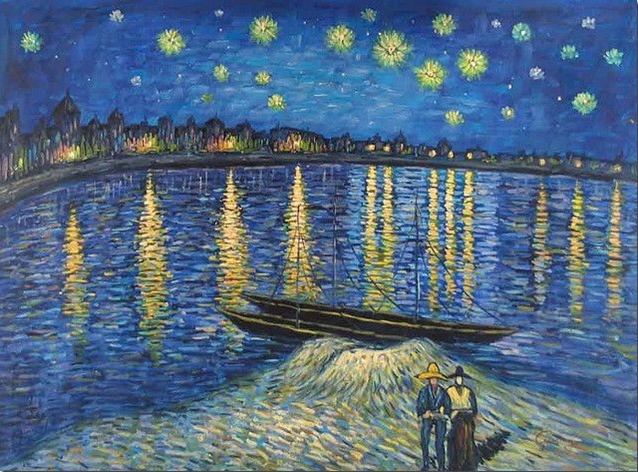 La Nuit étoilée de Vincent Van Gogh 1888