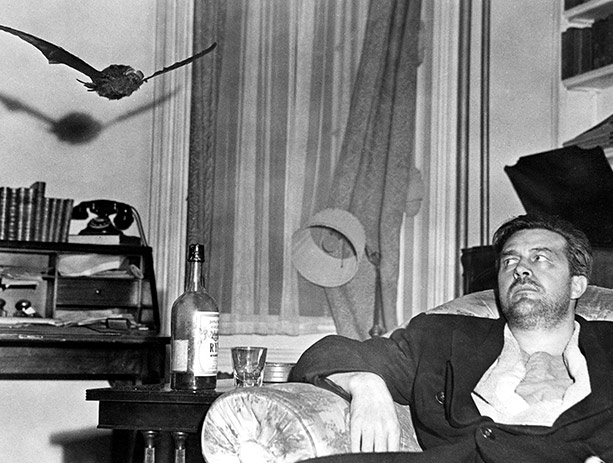 Ray Milland dans "The Lost Week-end" (1945) de Billy Wilder 