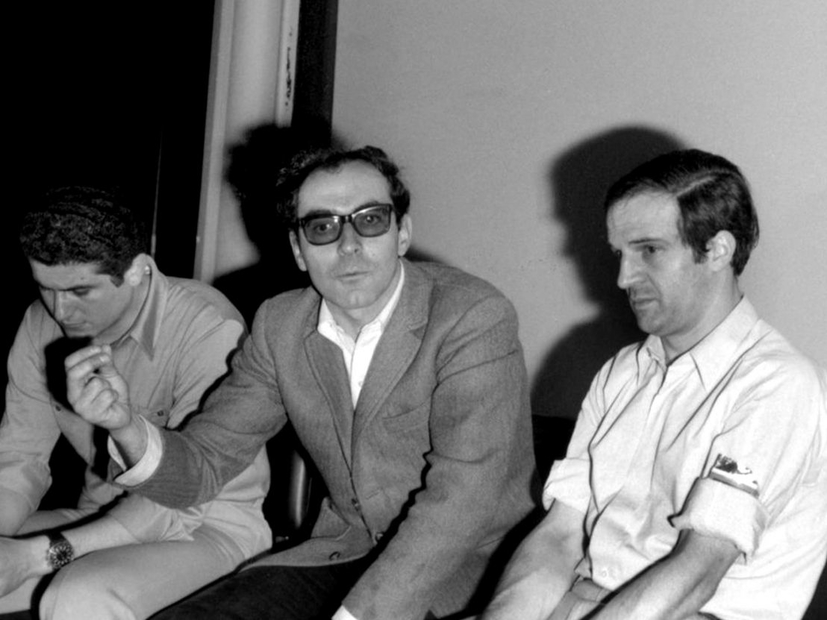 Jean-Luc Godard et François Truffaut à Cannes, en Mai 68 © DR