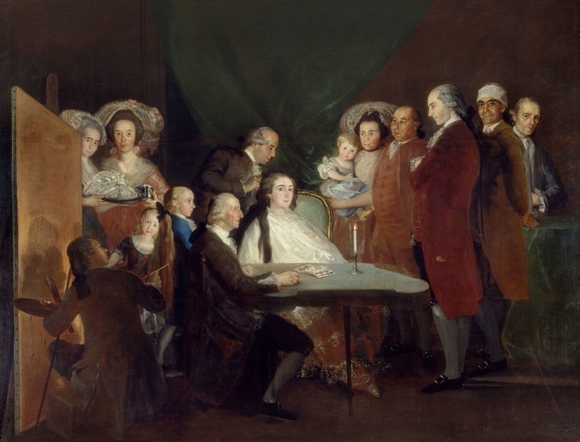 Beyeler Goya La famiglia dell infante don Luis 1783 84 LAC