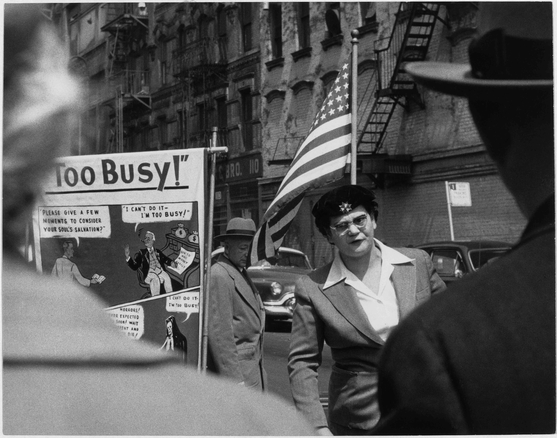 New York 1955 © Sabine Weiss