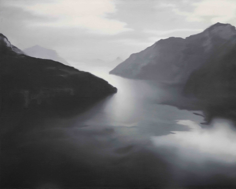 Gerhard Richter, "Lac des Quatre cantons", 1969. Daros collection, Suisse; photo: Robert Bayer