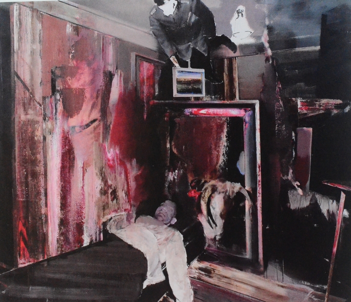 Adrian Ghenie, The Collector IV, 2008 © Adrian Ghenie DR