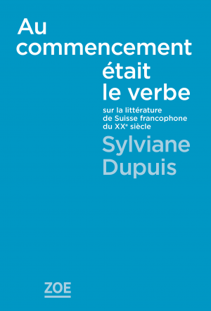 Au commencement était le verbe, aux éditions Zoé