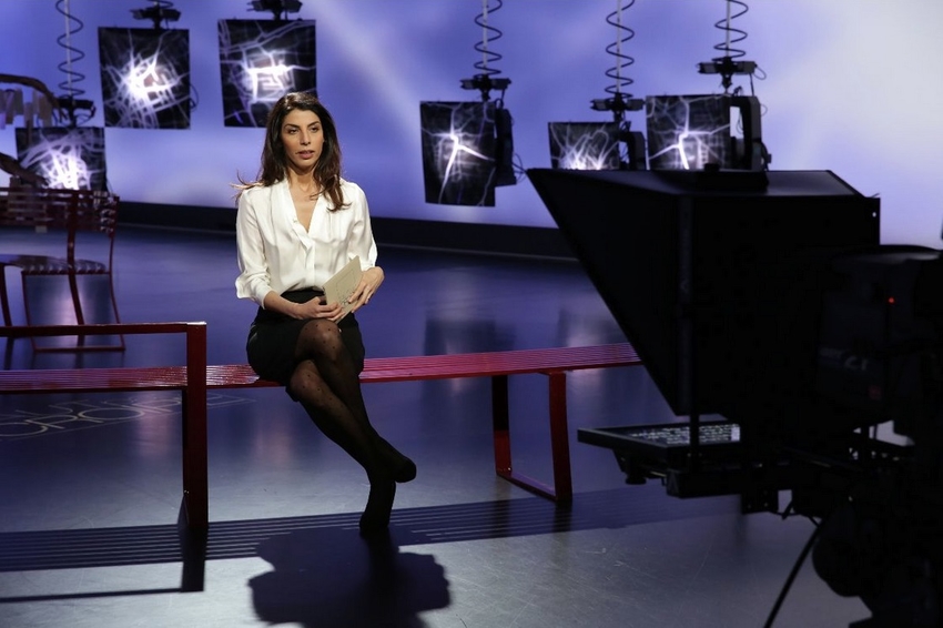 Linn Levy, journaliste présentatrice de "Faut pas croire", magazine de RTS1