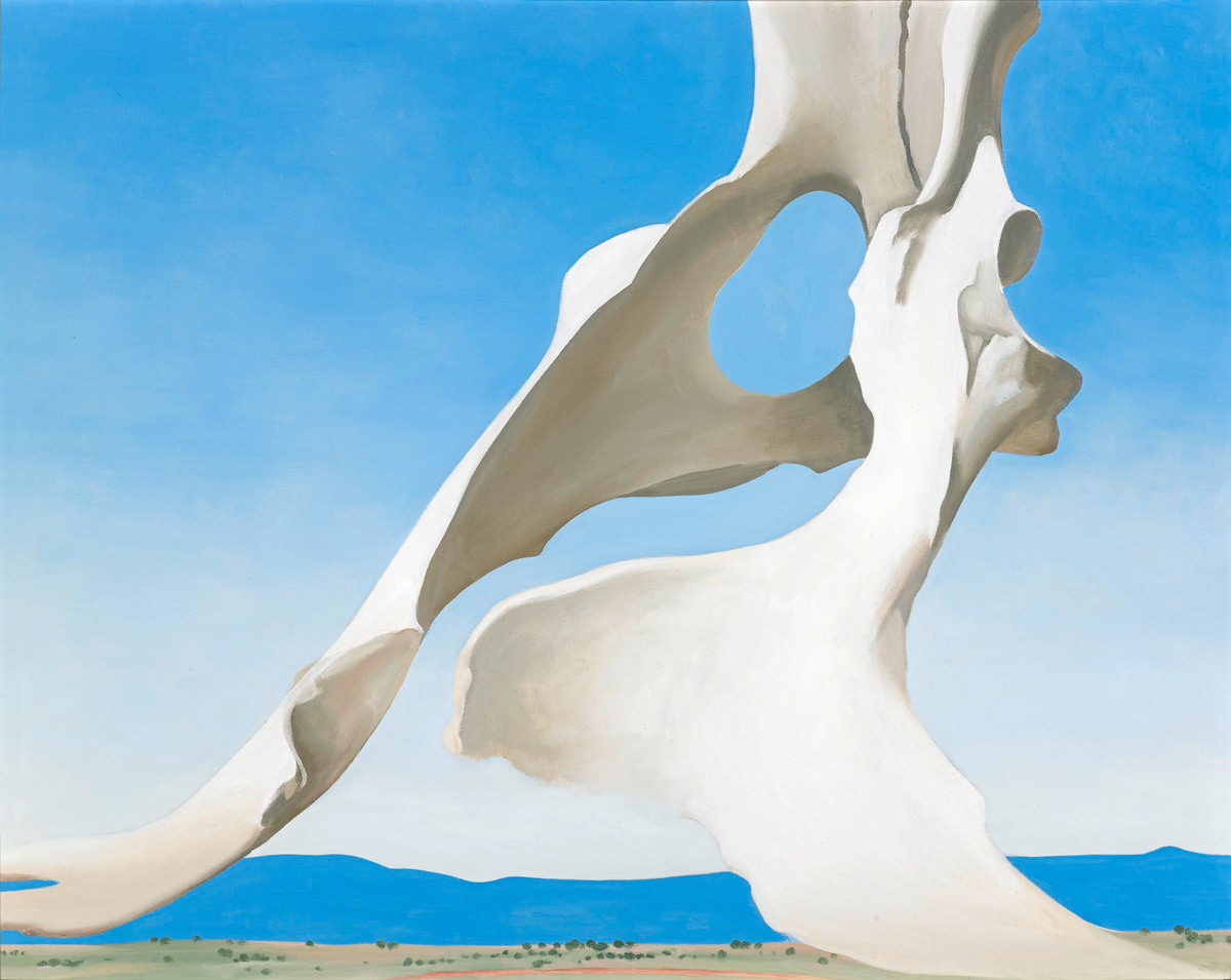 4 O Keeffe Pelvis with the Distance 1943 Indianapolis LAC web