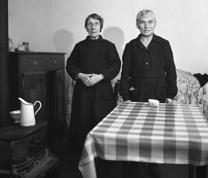 Dun-sur-Auron, colonie familiale pour aliénés, vers 1952 © Sabine Weiss