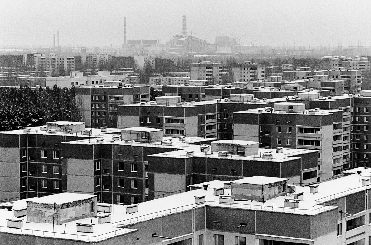 021 web Ukraine Pripyat Chernobyl Atomic Power Station Nuclear Contamination Exclusion Zone Architecture Buildings Snow Ruef2006