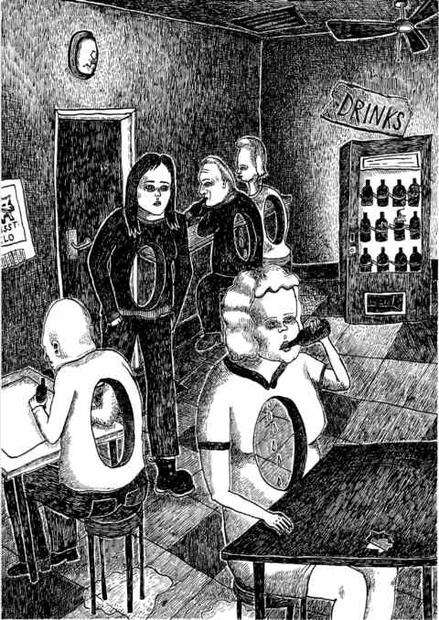 © Dessin de Simone F. Baumann, in "Simone et moi" (2021, Editions Martin de Halleux)