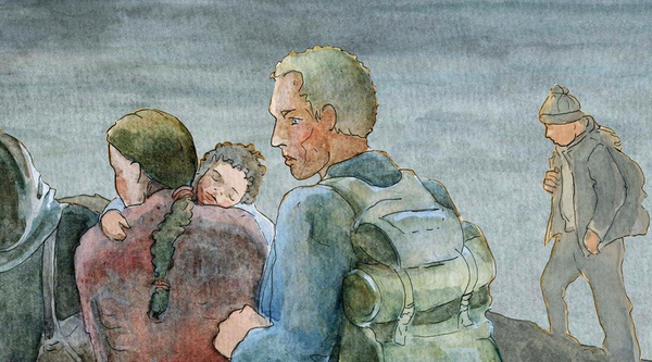 Illustration du documentaire "Samos – The Faces of Our Border" de Shams Abou El Enein (Suisse, 2021)